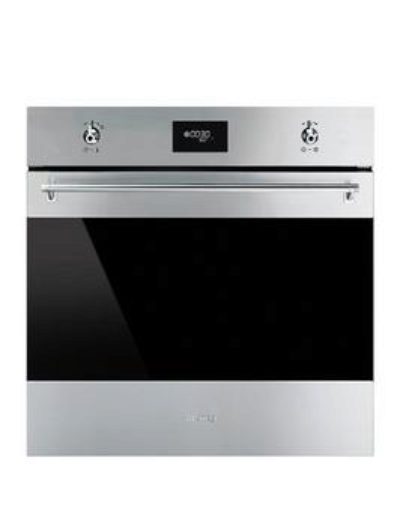 Smeg Sf6371X 60Cm Built-In Classic Single Electric Fan Oven With Grill